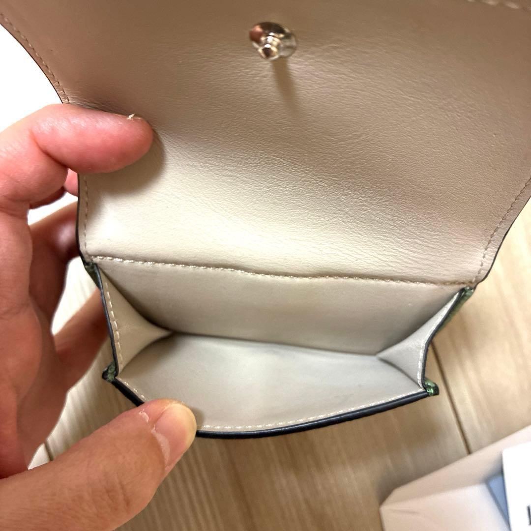 【新品】LOEWE 三折財布　トライフォード