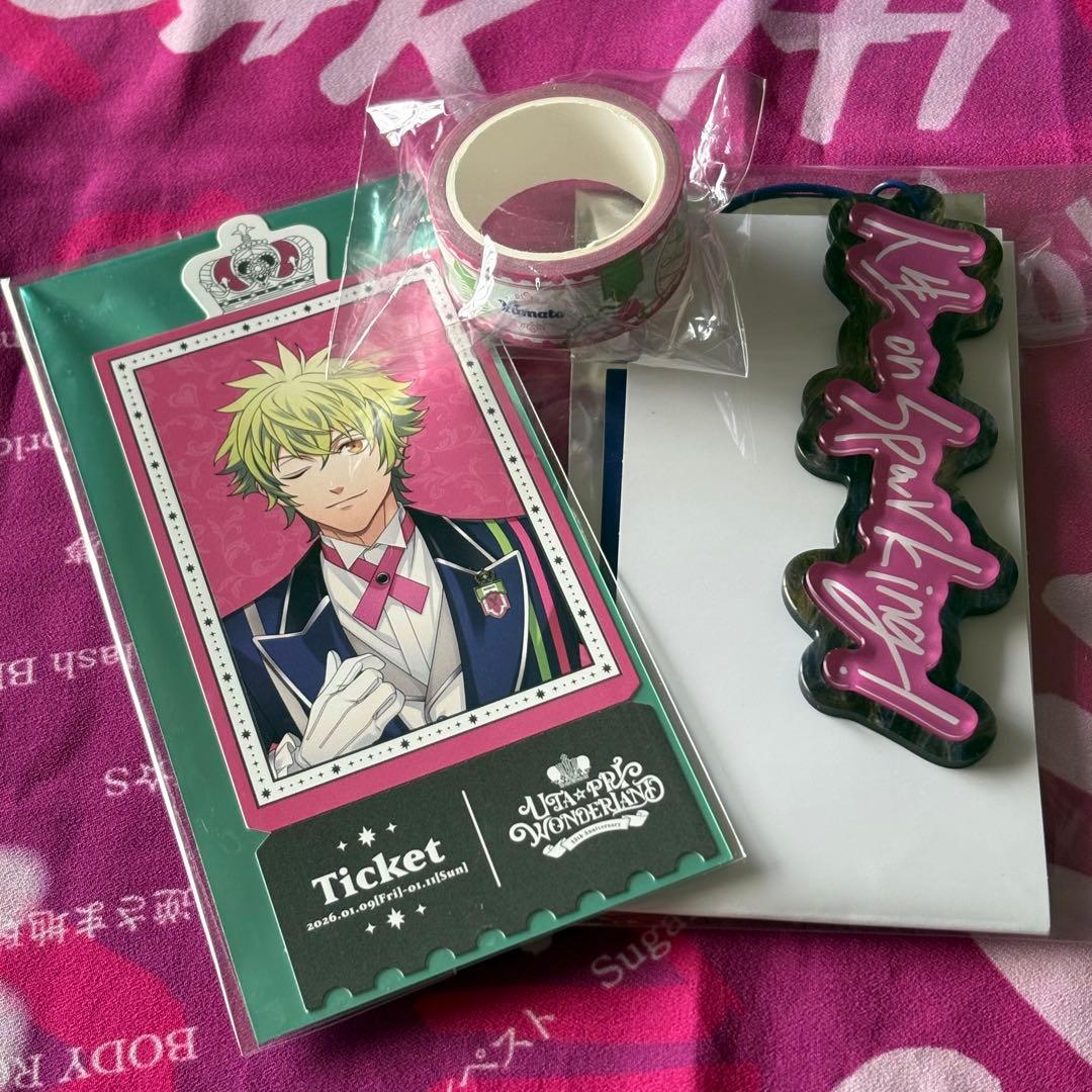 うたプリ 日向大和 ワンダーランド ソングタイトル アクキー マステ ヘヴンズ