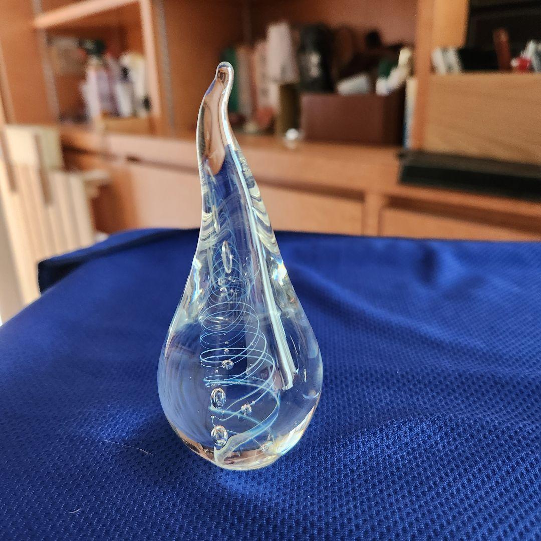 【値下げ！】グチミエコ ガラスのオブジェ【アンタカラナ】刻印入り