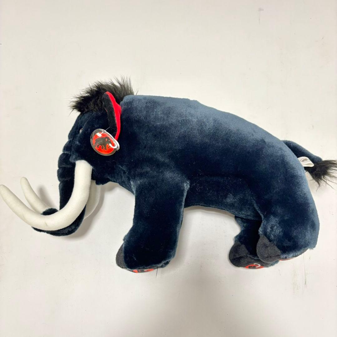 MAMMUT ぬいぐるみ マンモス型 非売品 ビッグサイズ 黒色 ふわふわ