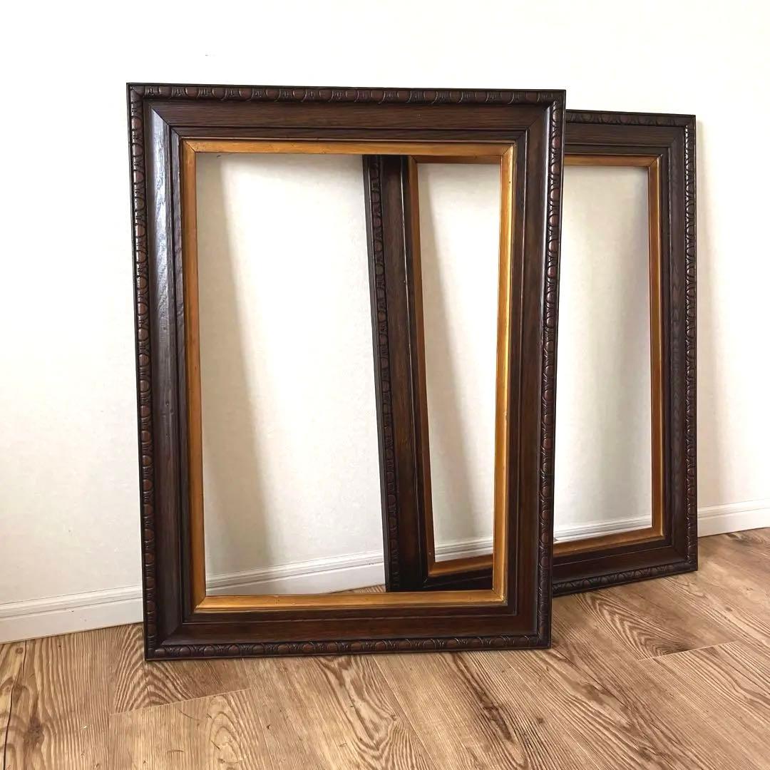 イギリスアンティーク額縁2個