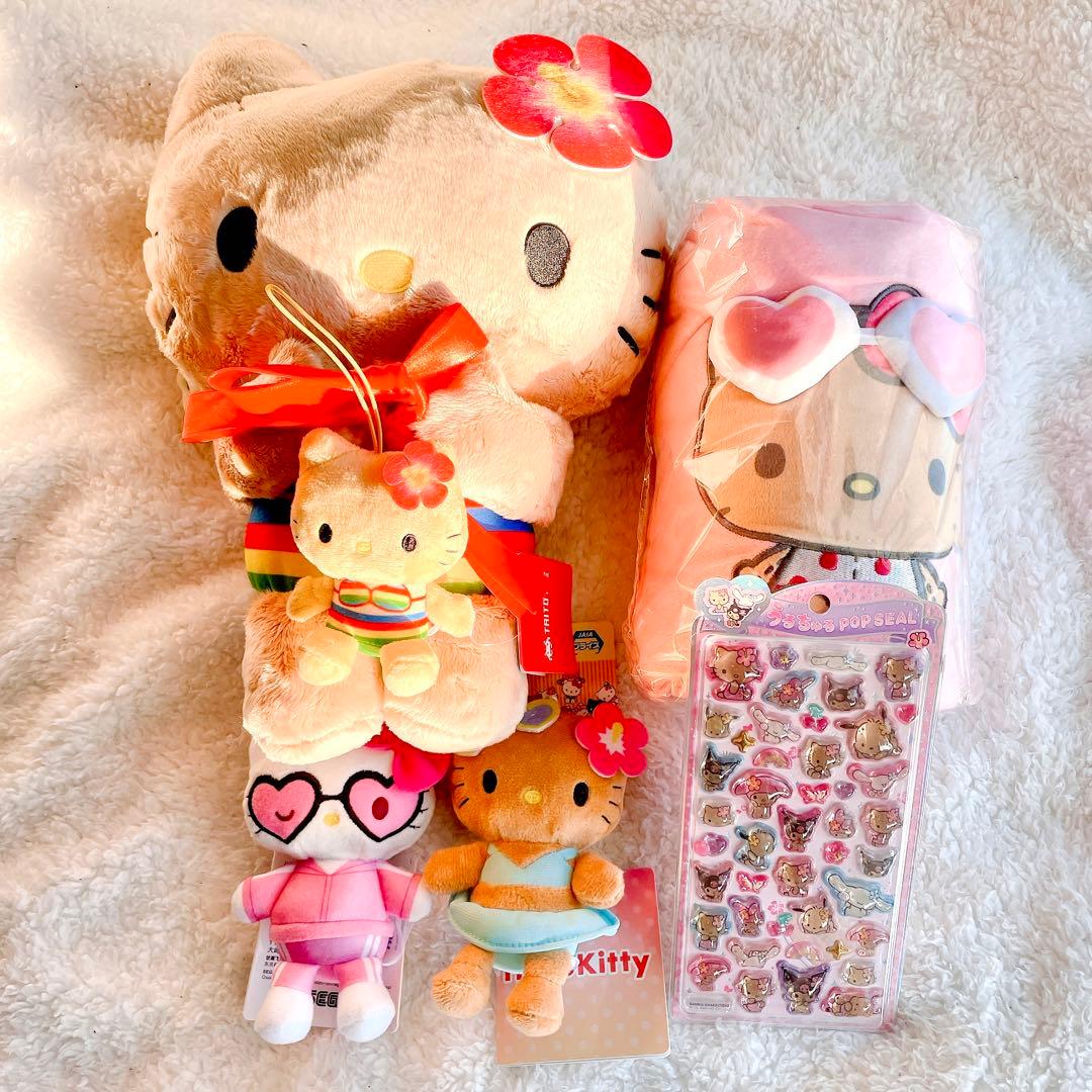 サンリオ ハローキティ 日焼けキティ グッズ 6点 セット