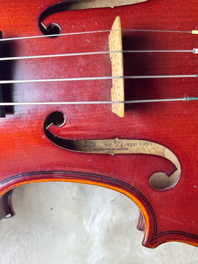 ✨新品弓付き✨SUZUKI バイオリン No.300 1/4 1993年
