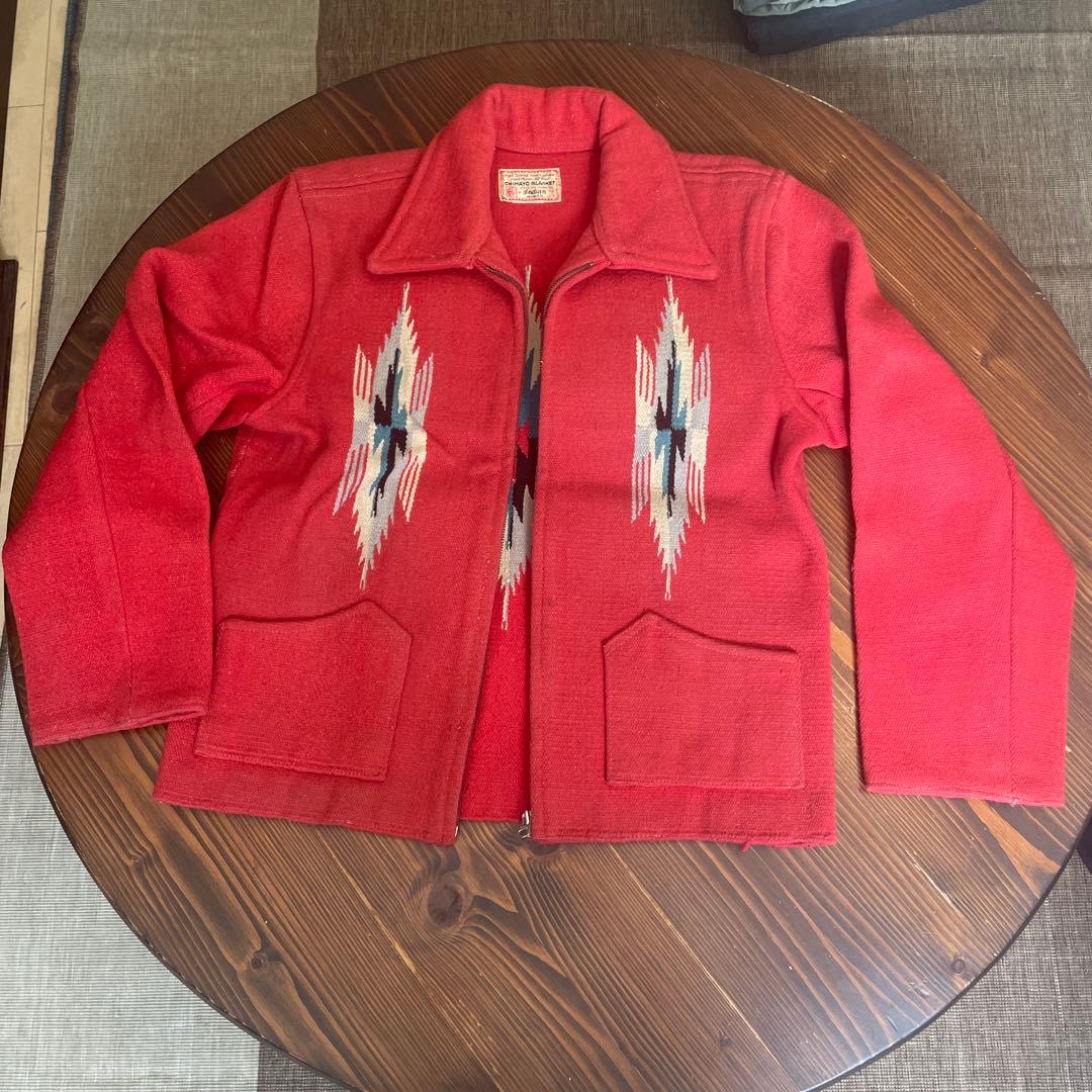 Chimayo Blanket ウールジャケット 赤