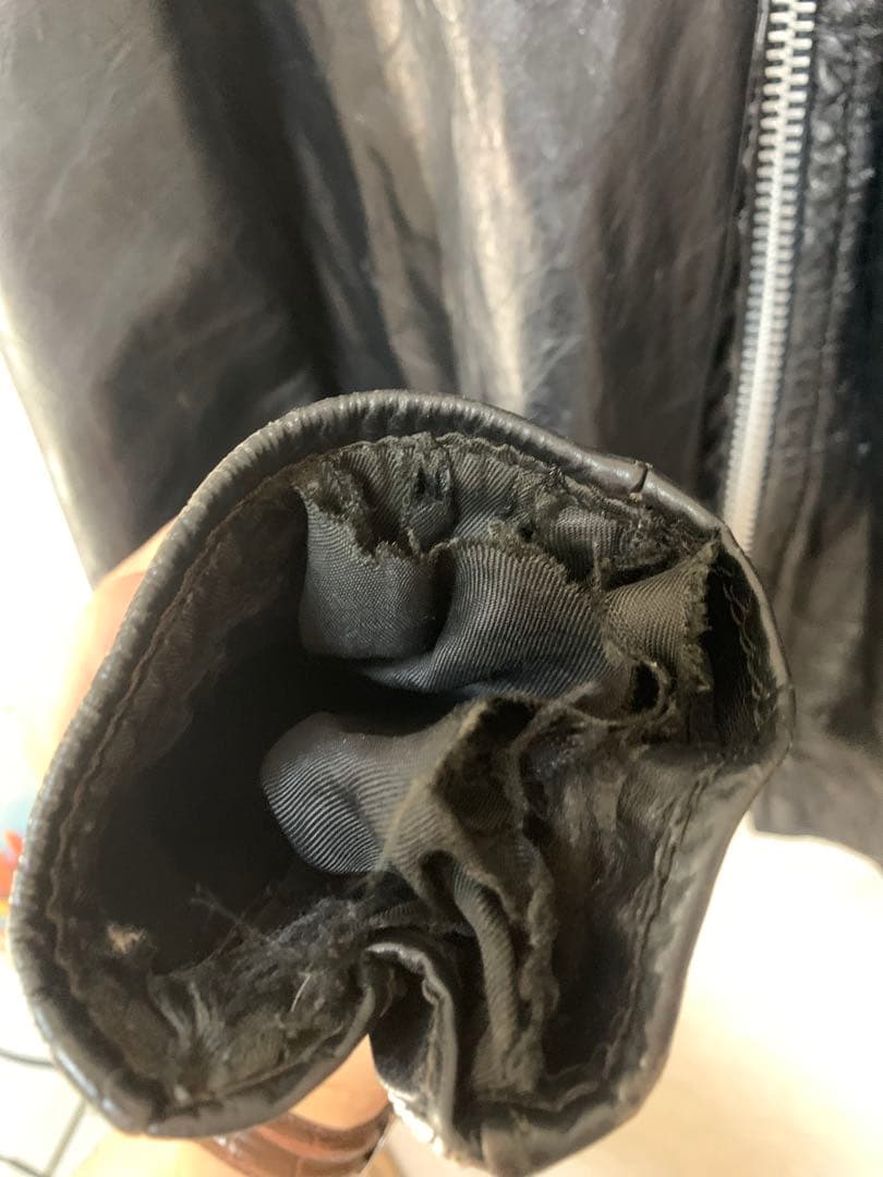 Brooks ヴィンテージ シングル レザー ライダース