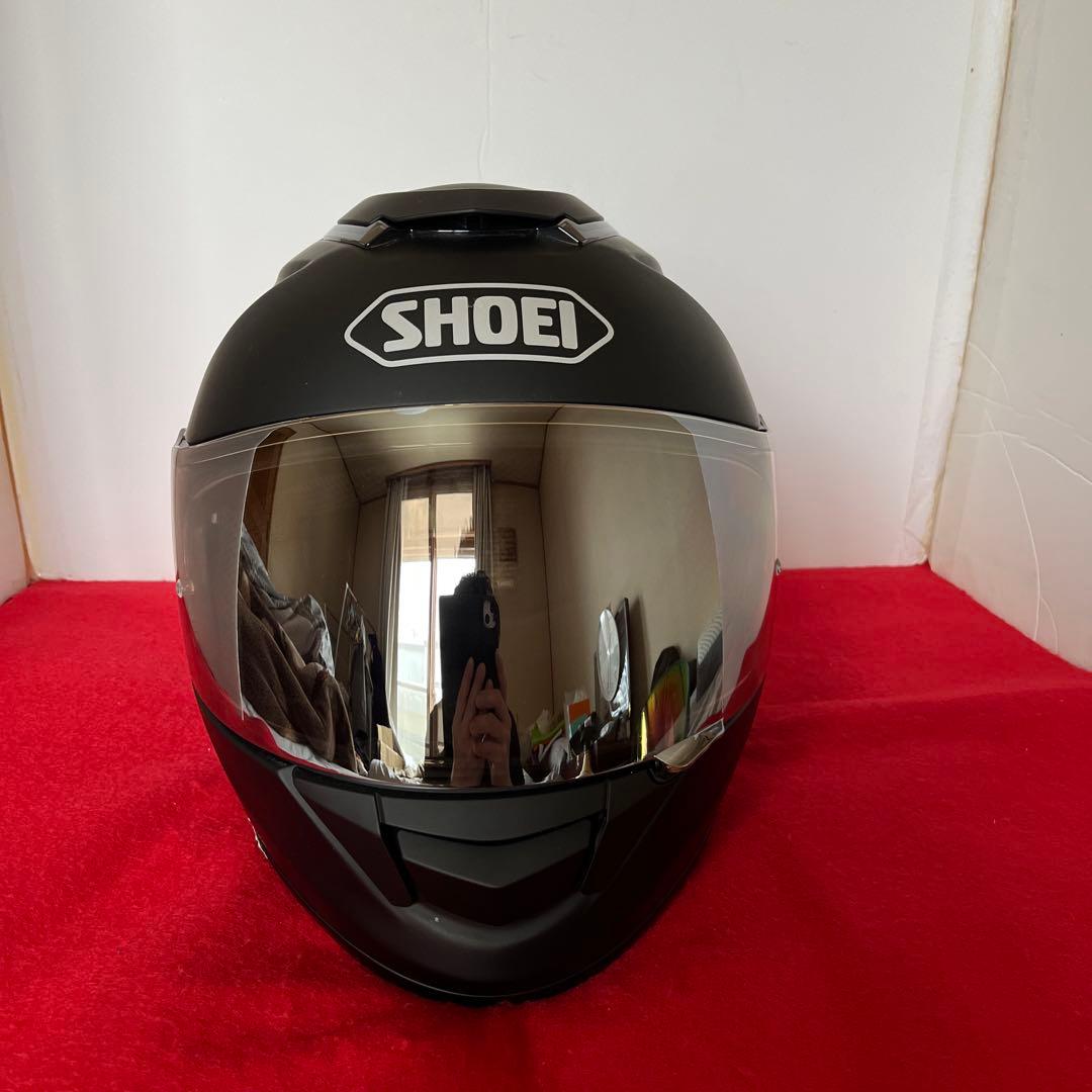 shoei gt-air マッドブラック 2種シールドとピンロック付き