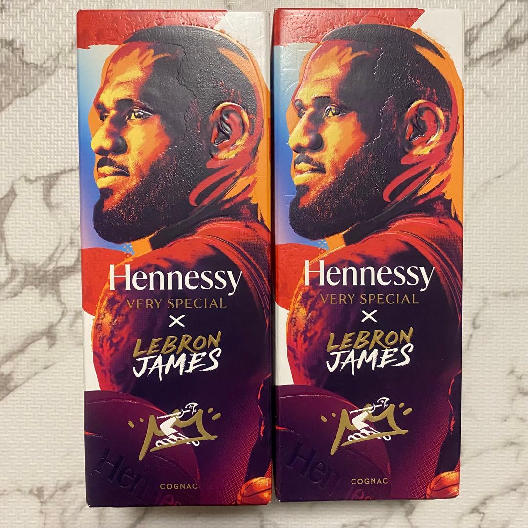 Hennessy ヘネシー V.S 700ml レブロン・ジェームズ 2本セット