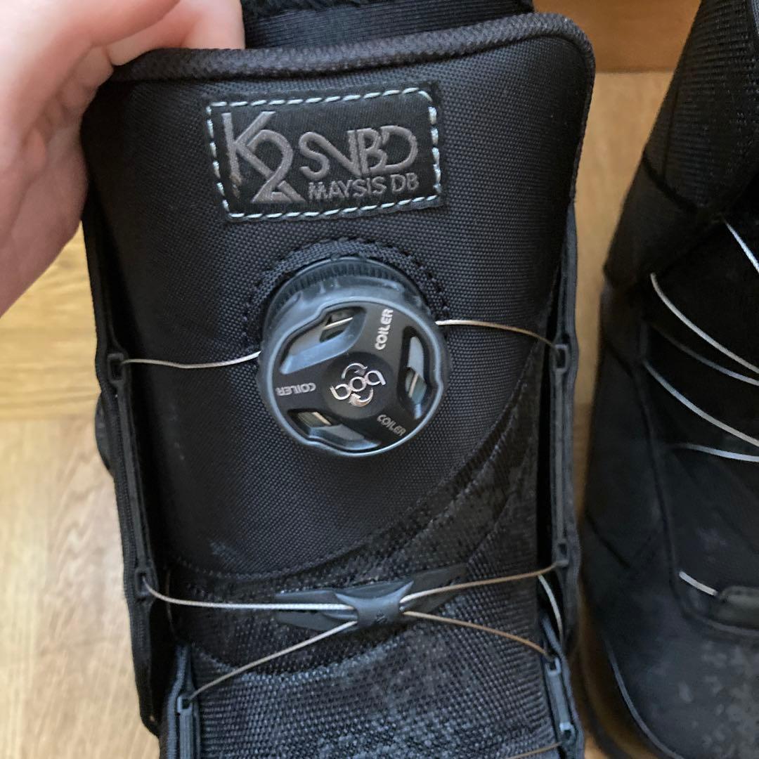 メンズ27.5cm K2 Maysis DB スノーボードブーツ ブラック