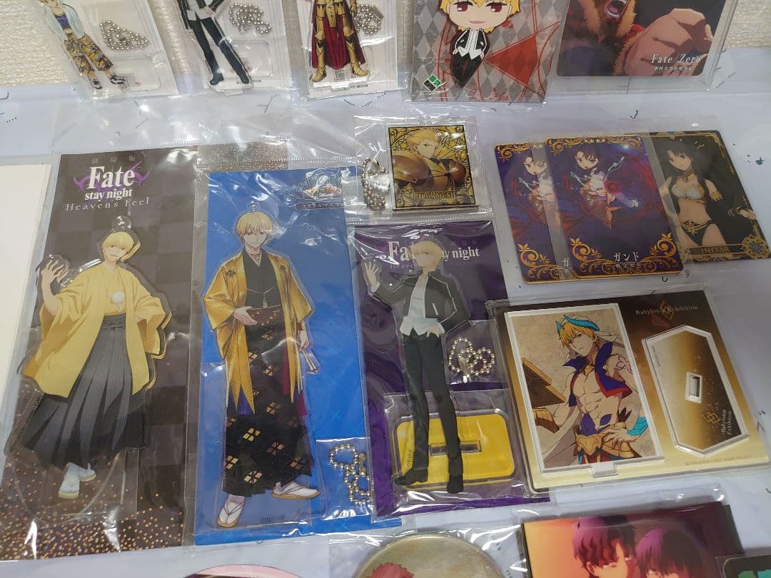 Fate　FGO グッズセット　アクスタ　ラバスト　缶バッジ　ギル