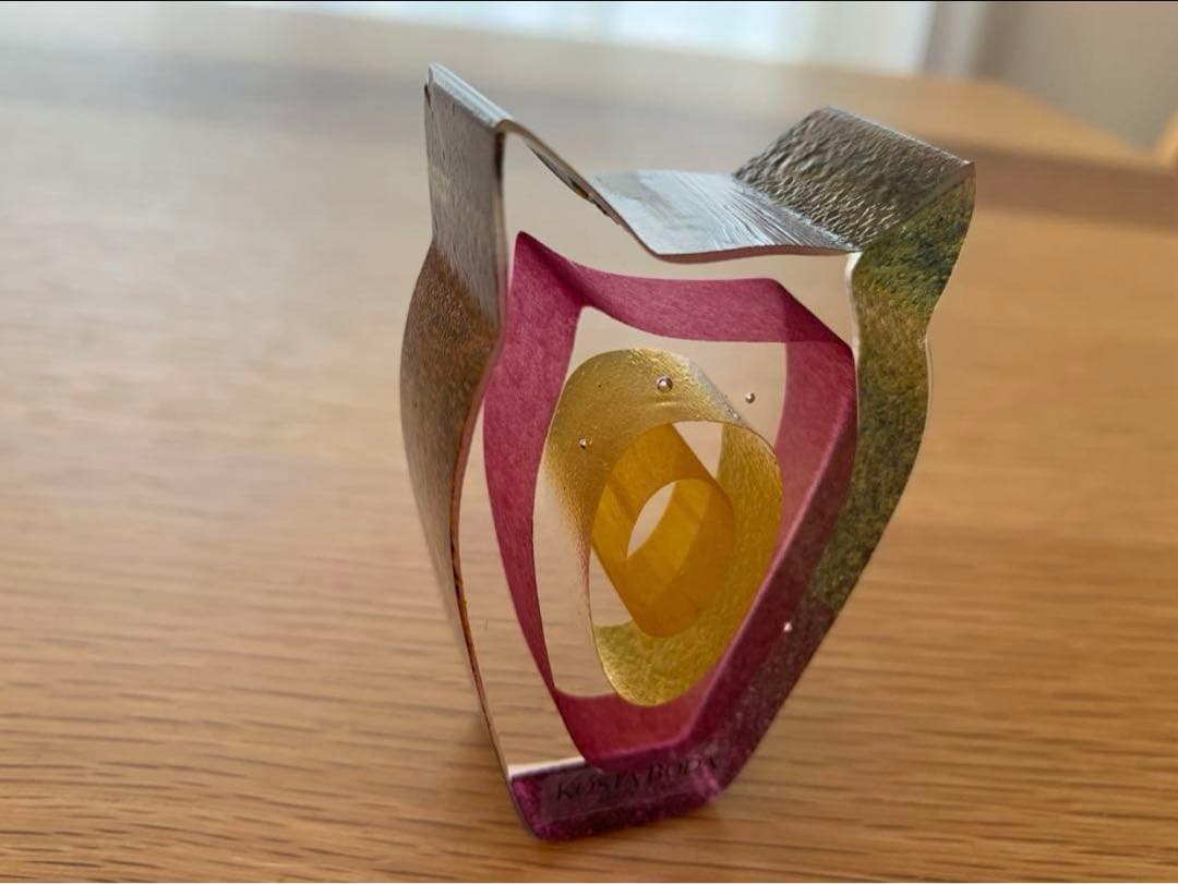 【 希少 】KOSTA BODA　ガラスオブジェ　フクロウ