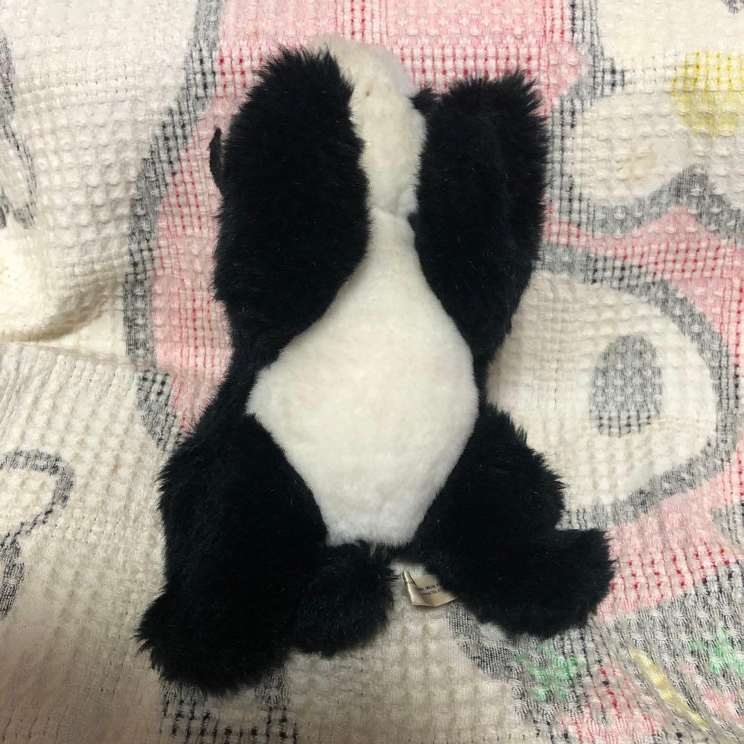 モンスイユ　黒猫　ぬいぐるみ　日本製　中古品