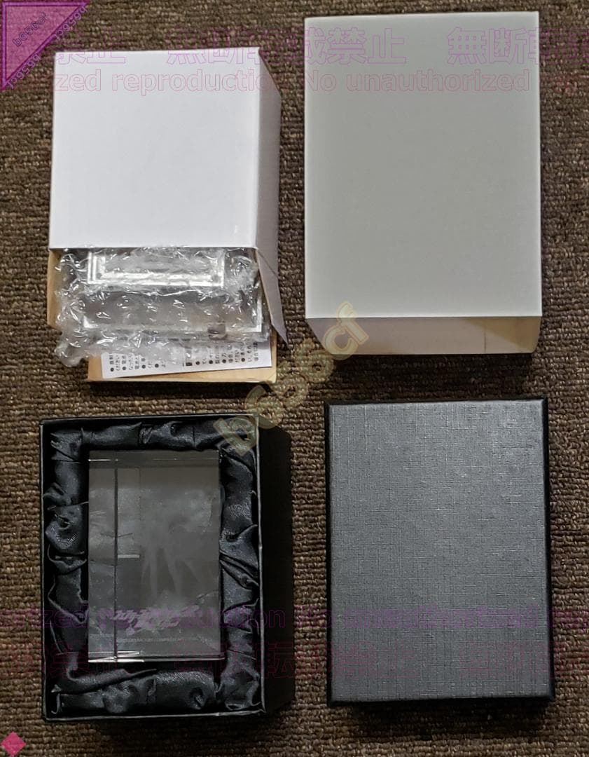 ◎雑貨 未使用 3Dクリスタル フェアリーフェンサーエフRC ティアラ＋アリン