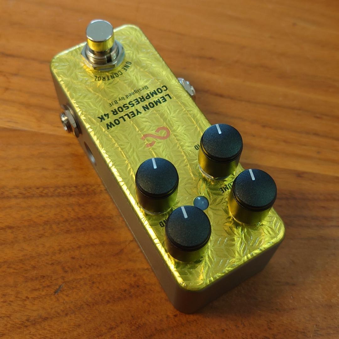 ギター One Control Lemon Yellow Compressor 4K