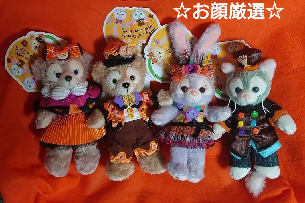 ダッフィー　＆フレンズ　ハロウィン ぬいぐるみバッジ　ステラルー　顔厳選