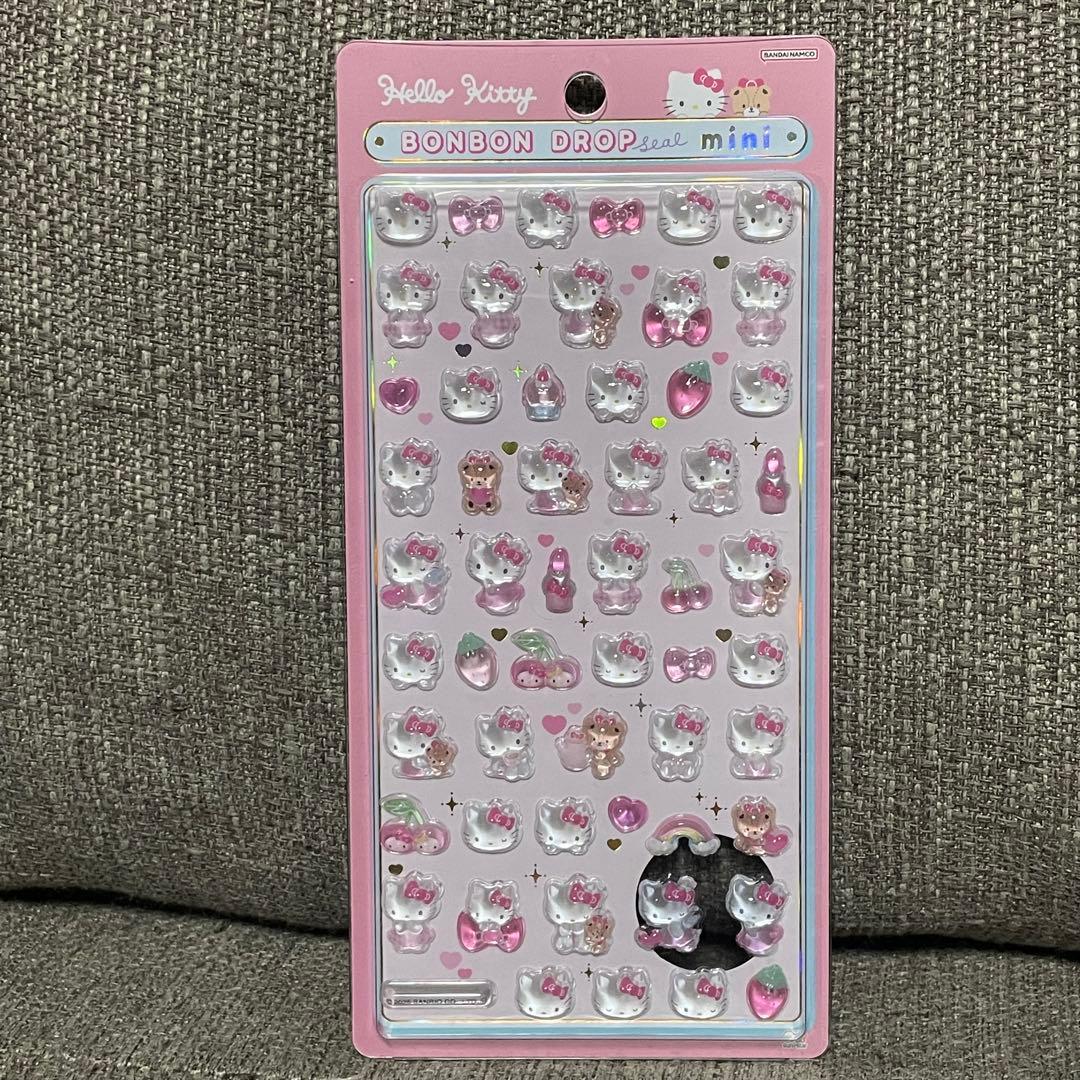 【正規品】ボンボンドロップシールミニ　サンリオ　7種　新品　未使用
