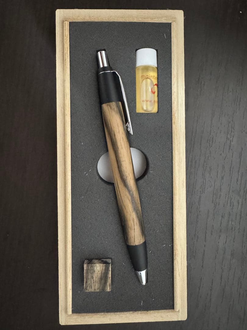 野原工芸 特上黒柿 ボールペンスタンダード