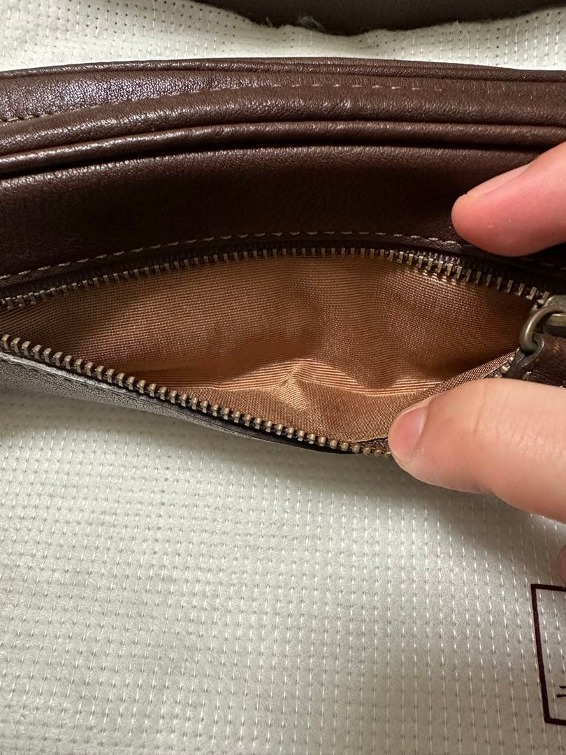 土屋鞄 トーンオイルヌメ オーバルペンケース