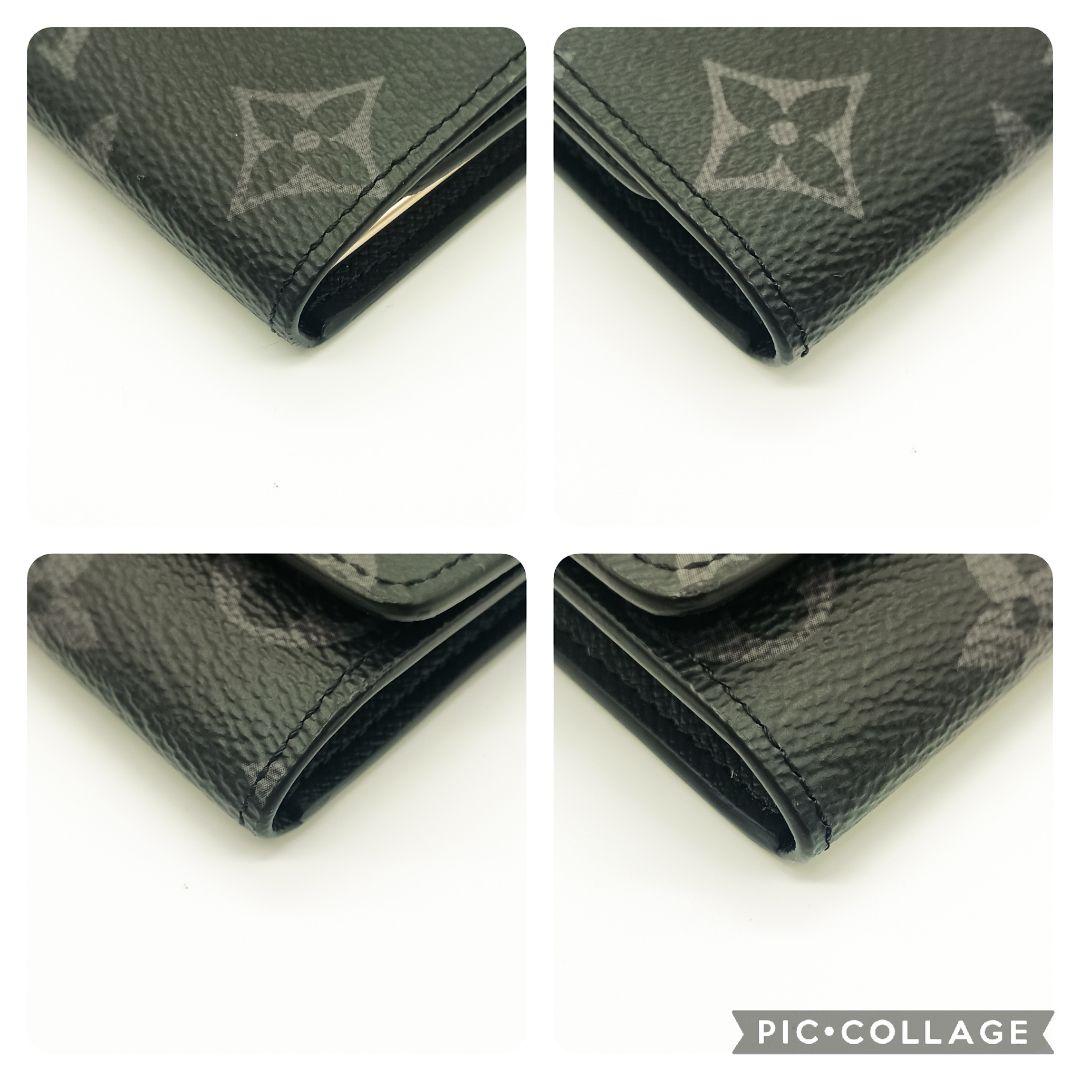 【美品SSS】ルイヴィトン　ミュルティクレ6連　エクリプス　キーケース　IC搭載