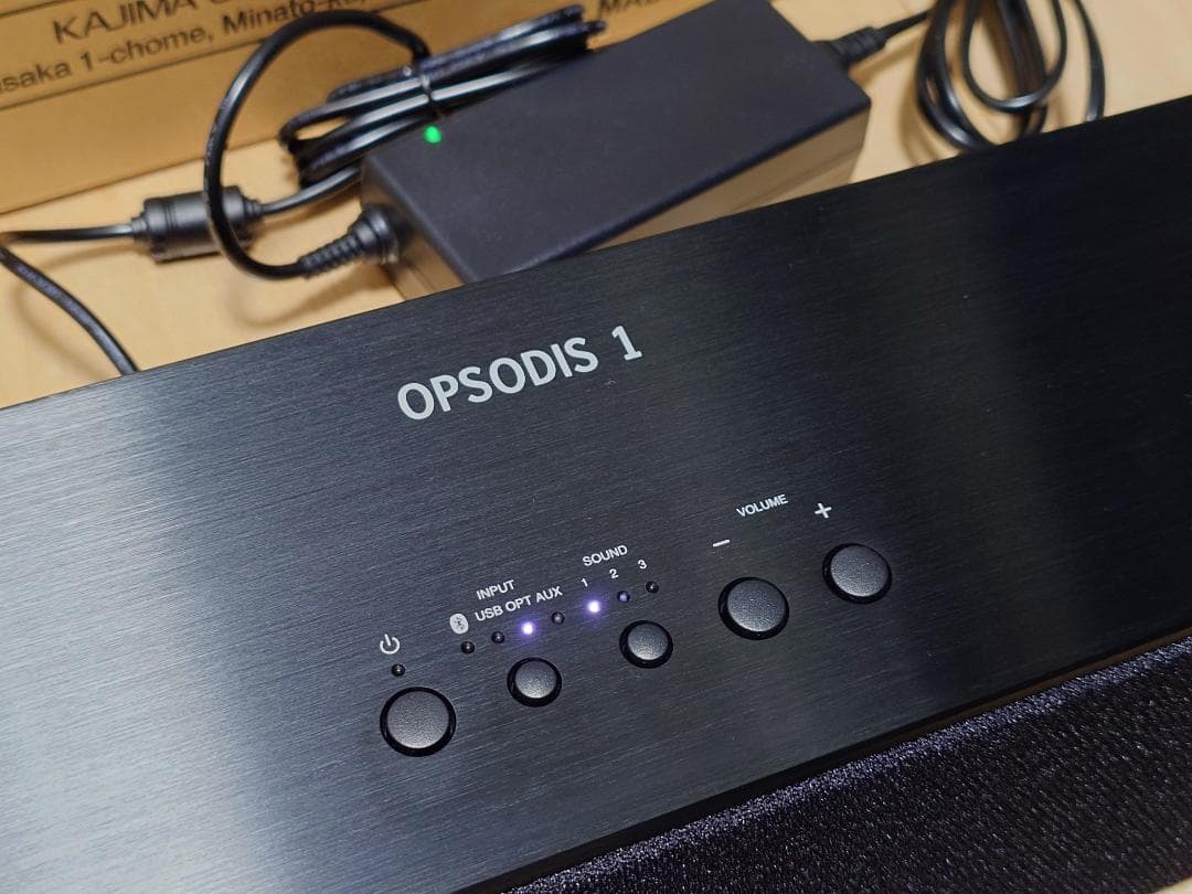 【美品】 OPSODIS 1 立体音響スピーカー 鹿島建設