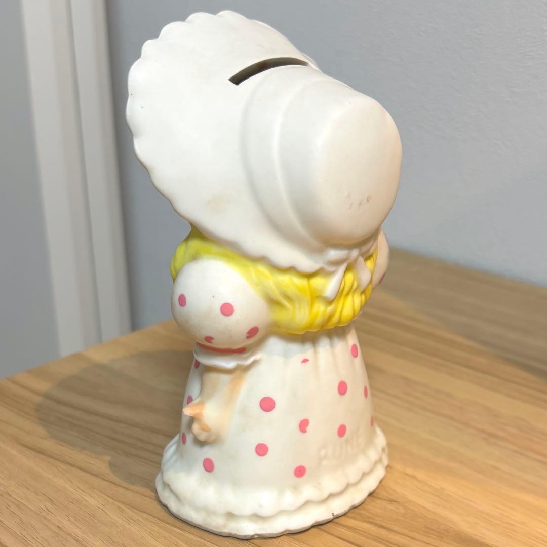 出品停止間近　1点物　激レア　内藤ルネ　貯金箱　少女