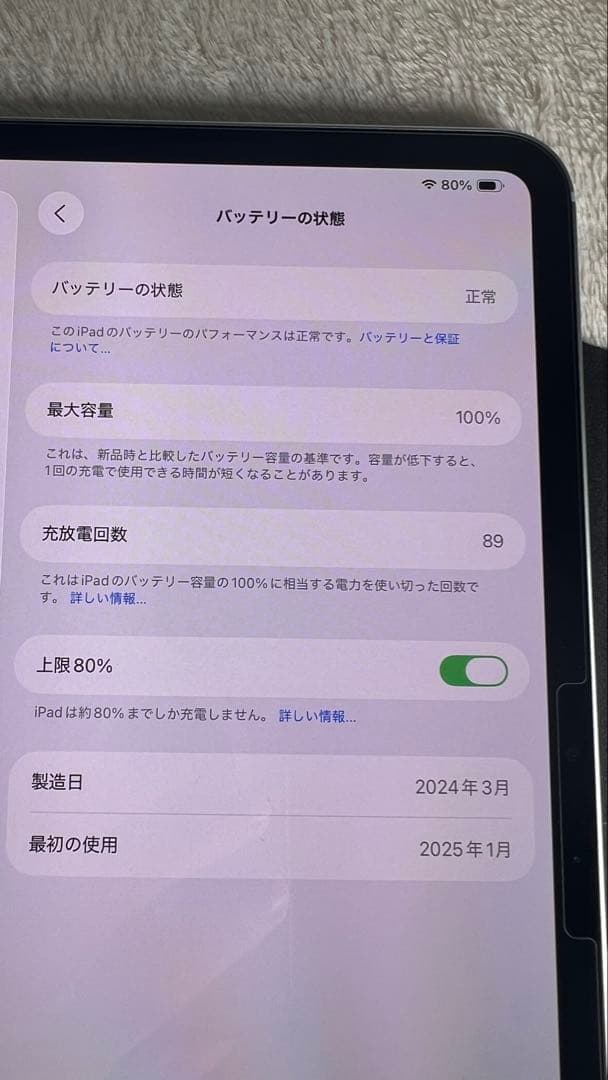 Apple iPad Pro M4 11インチ 512GB 非純正ペン付
