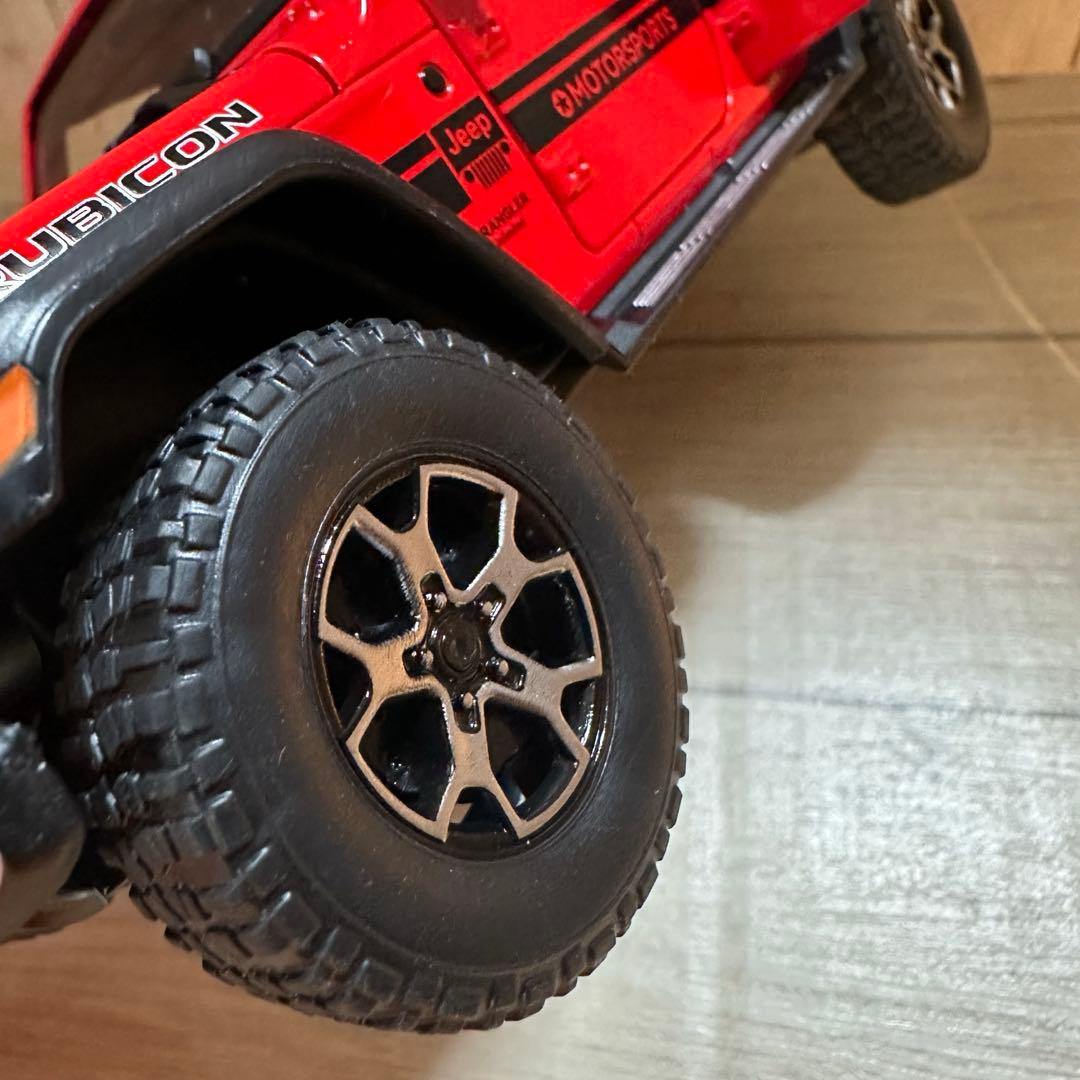 クライスラー　ジープ　ラングラー Jeep Wrangler 1/22 レッド