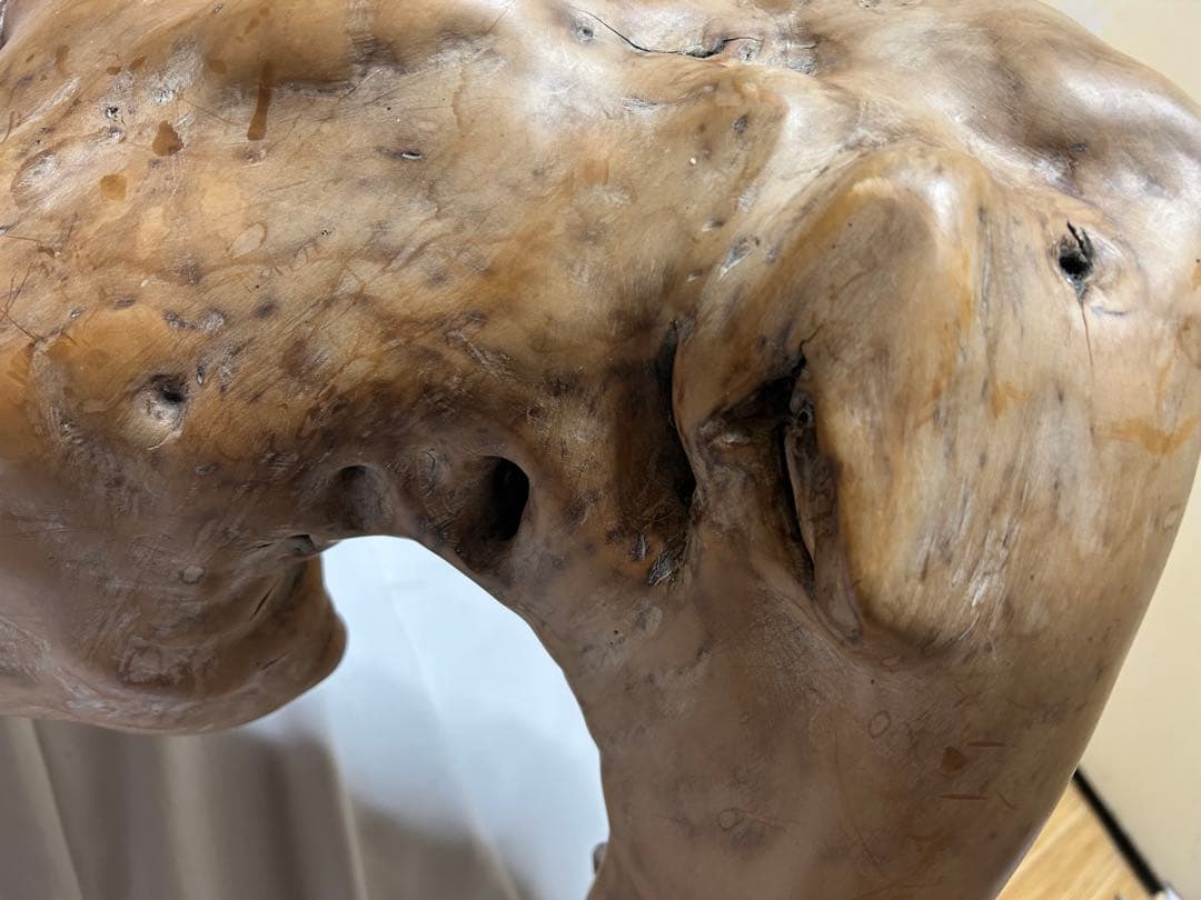 流木 アート作品 約1m置物 インテリア　木の根