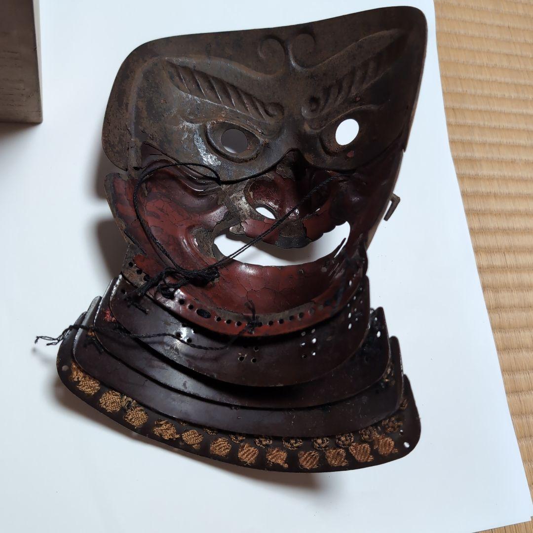 【骨董品】鎌倉時代　䌆面