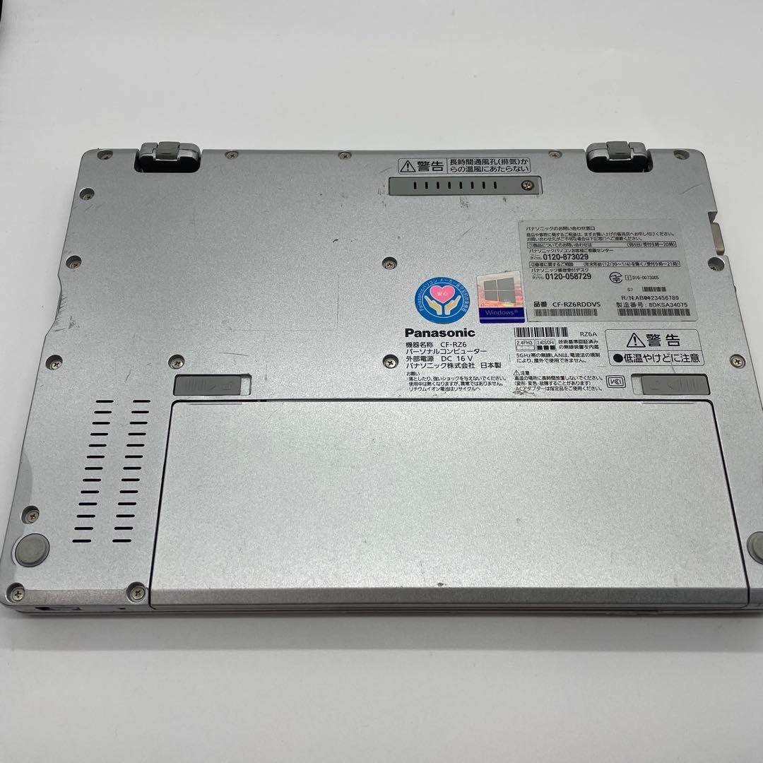 Panasonic Let's note CF-RZ6 ジャンク品　起動確認済み