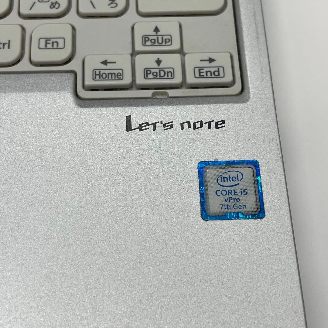 Panasonic Let's note CF-RZ6 ジャンク品　起動確認済み