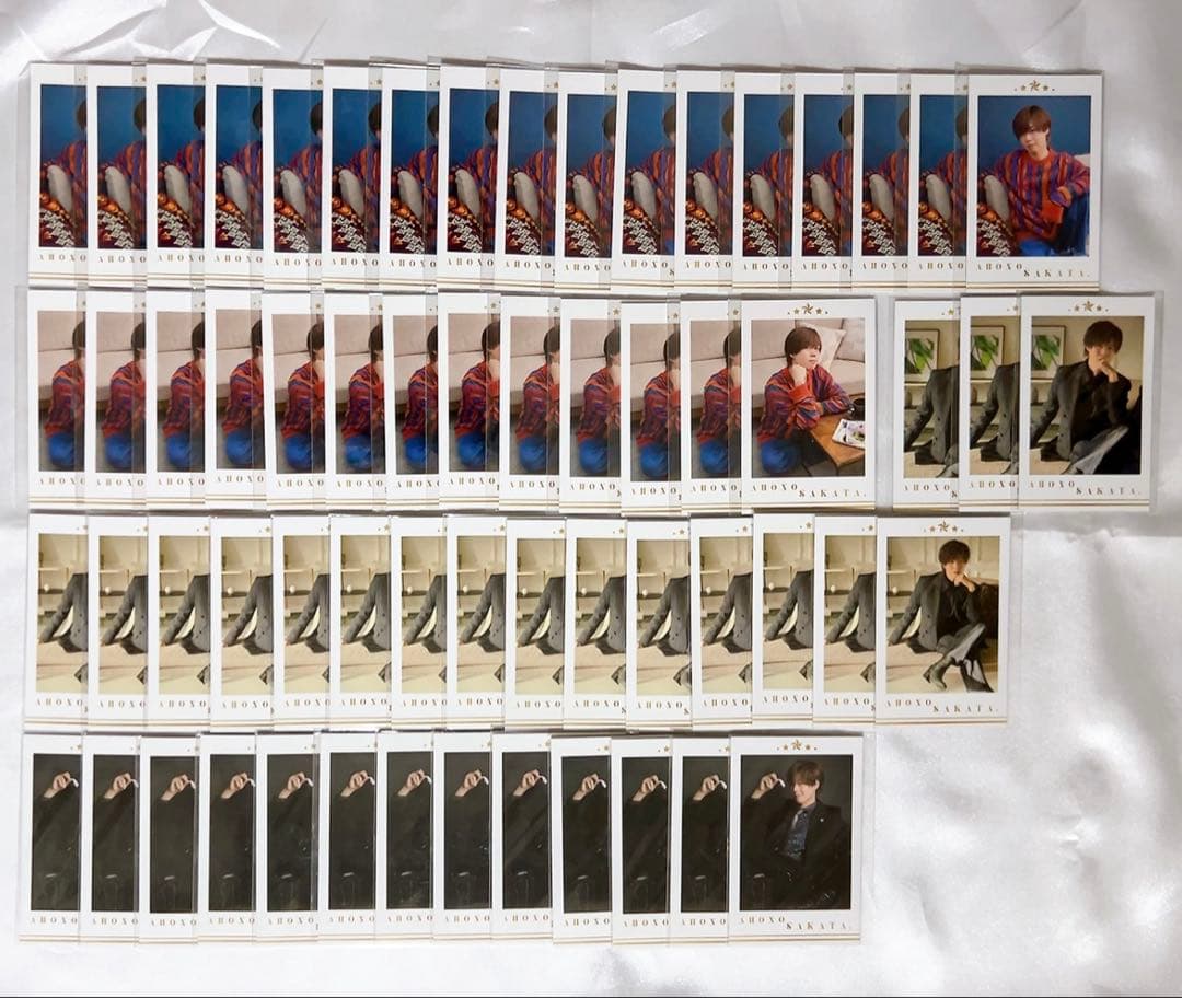 あほの坂田。となりの坂田。さかわん 坂田くじチェキ風カード セット