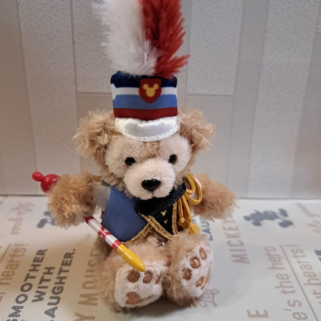 ダッフィー鼓笛隊　マーチングファン　ぬいぐるみストラップ