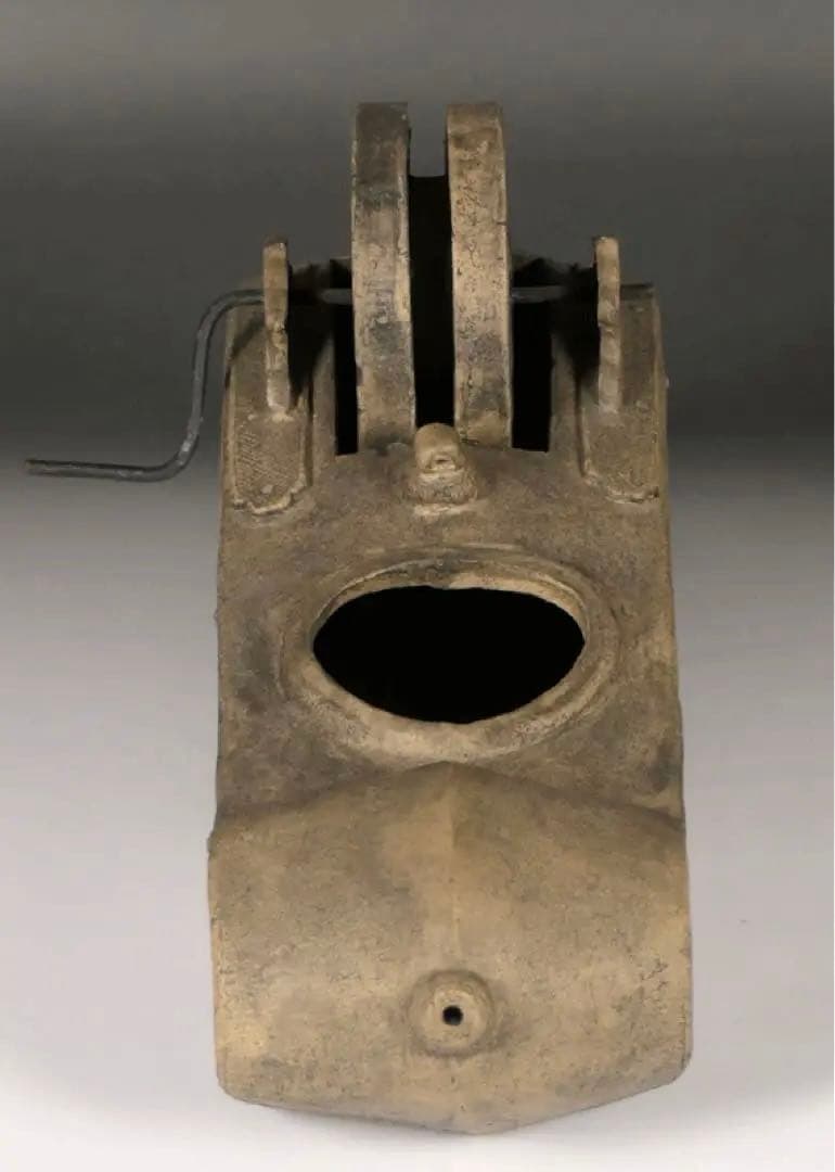 【墨壷 陶製 】墨坪 墨壺 墨斗 墨縄 民芸 民藝 柳宗悦 海老虹梁形墨壷