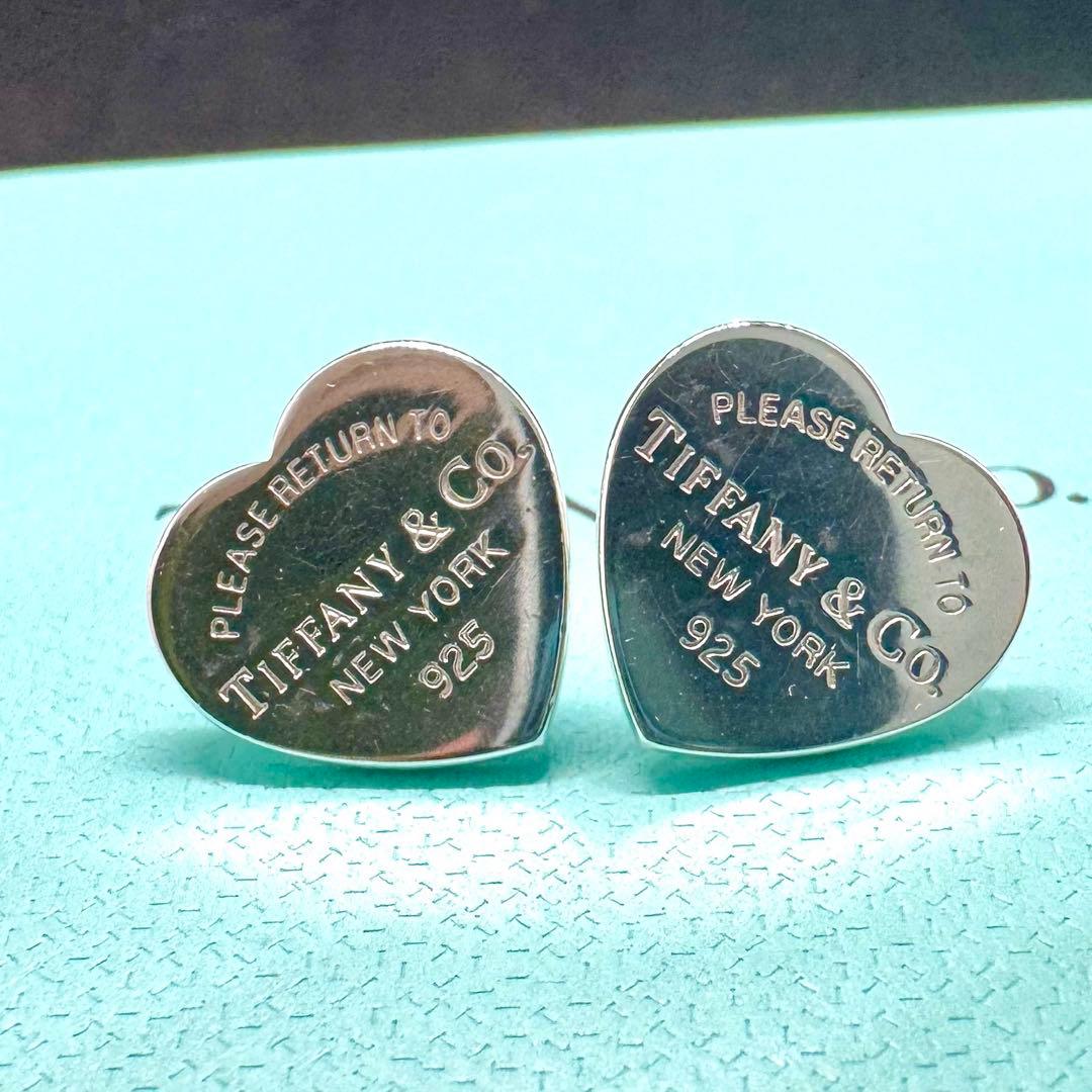 ティファニー リターントゥ ハートタグ スタッド ピアス SV925