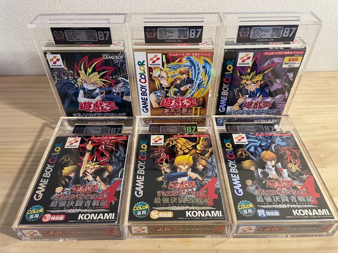 ゲームボーイ　遊戯王　デュエルモンスターズ 6本セット　ESG 87