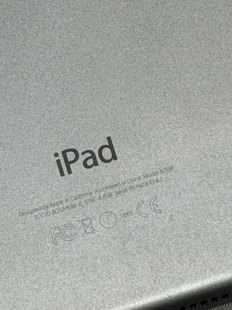 iPad mini 4シルバー本体 128GB 保証あり