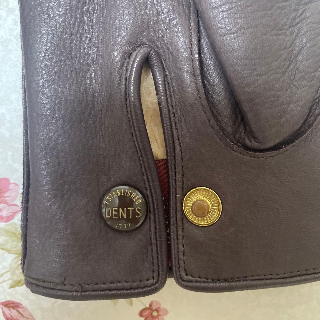 【ぶんこ】DENTS デンツ手袋、レザーグローブ