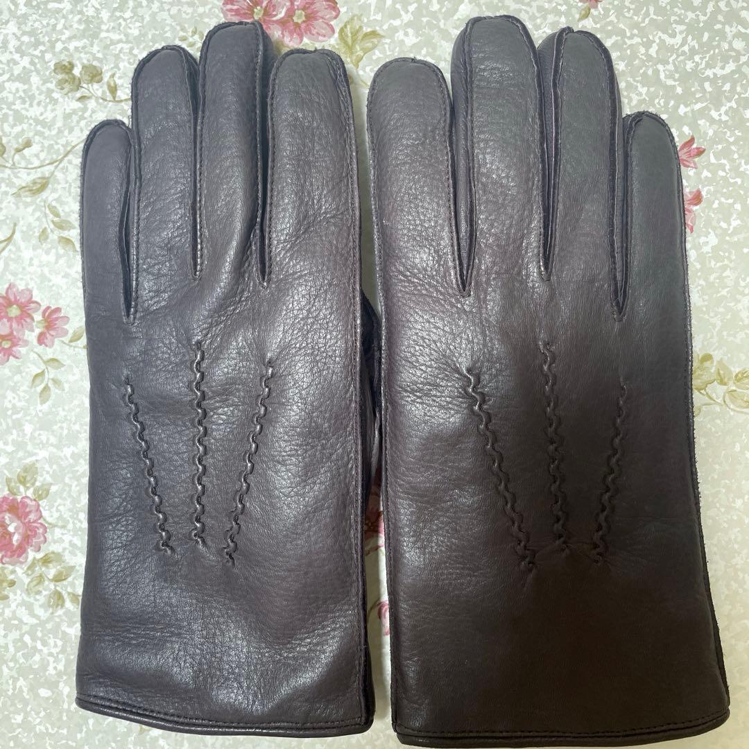 【ぶんこ】DENTS デンツ手袋、レザーグローブ