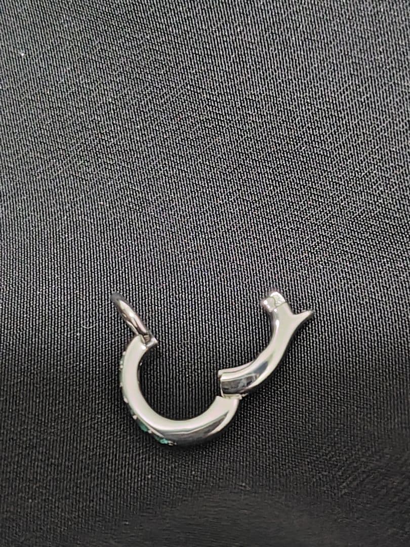 GSTV K18WC パライバトルマリン0.04ct バチカン開閉式　付属品なし