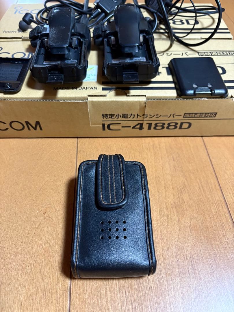 Icom IC-4188D 無線機 トランシーバー 2台セット