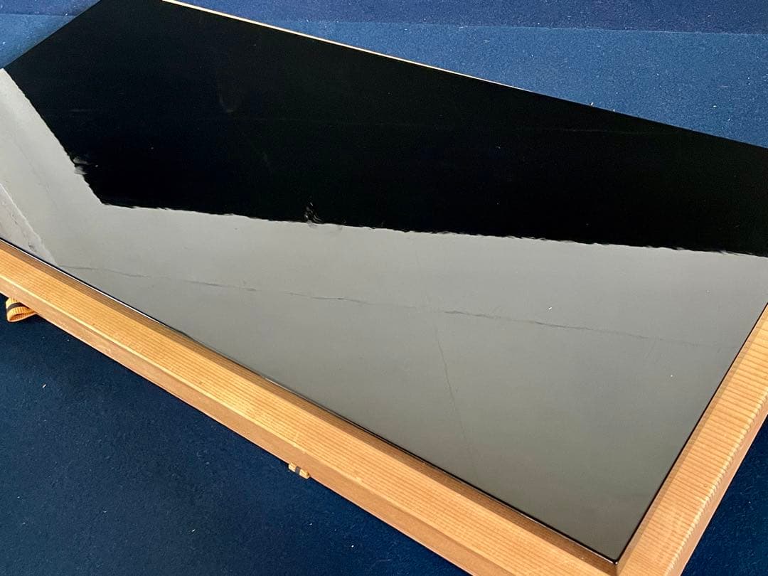 割引❣️【美品】「祖」輪島塗 真塗 長板 一双 宇太郎 共箱 炉 風炉（121⑧）