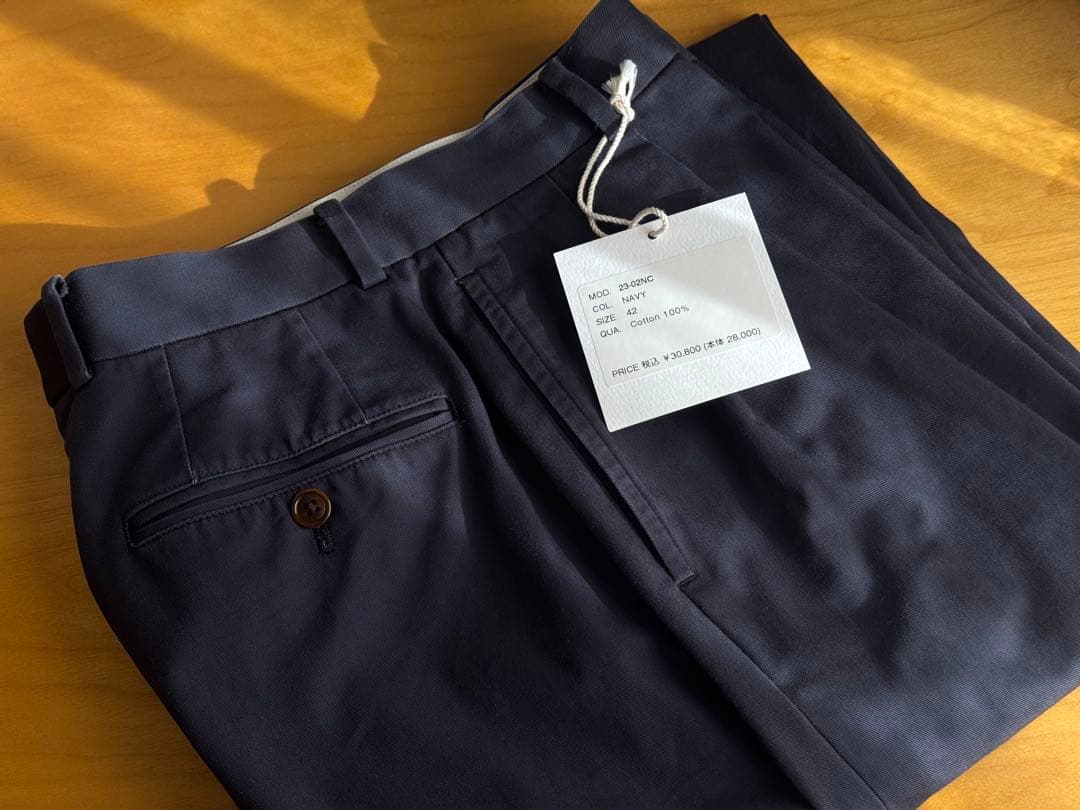 NEAT Chino Navy サイズ 42
