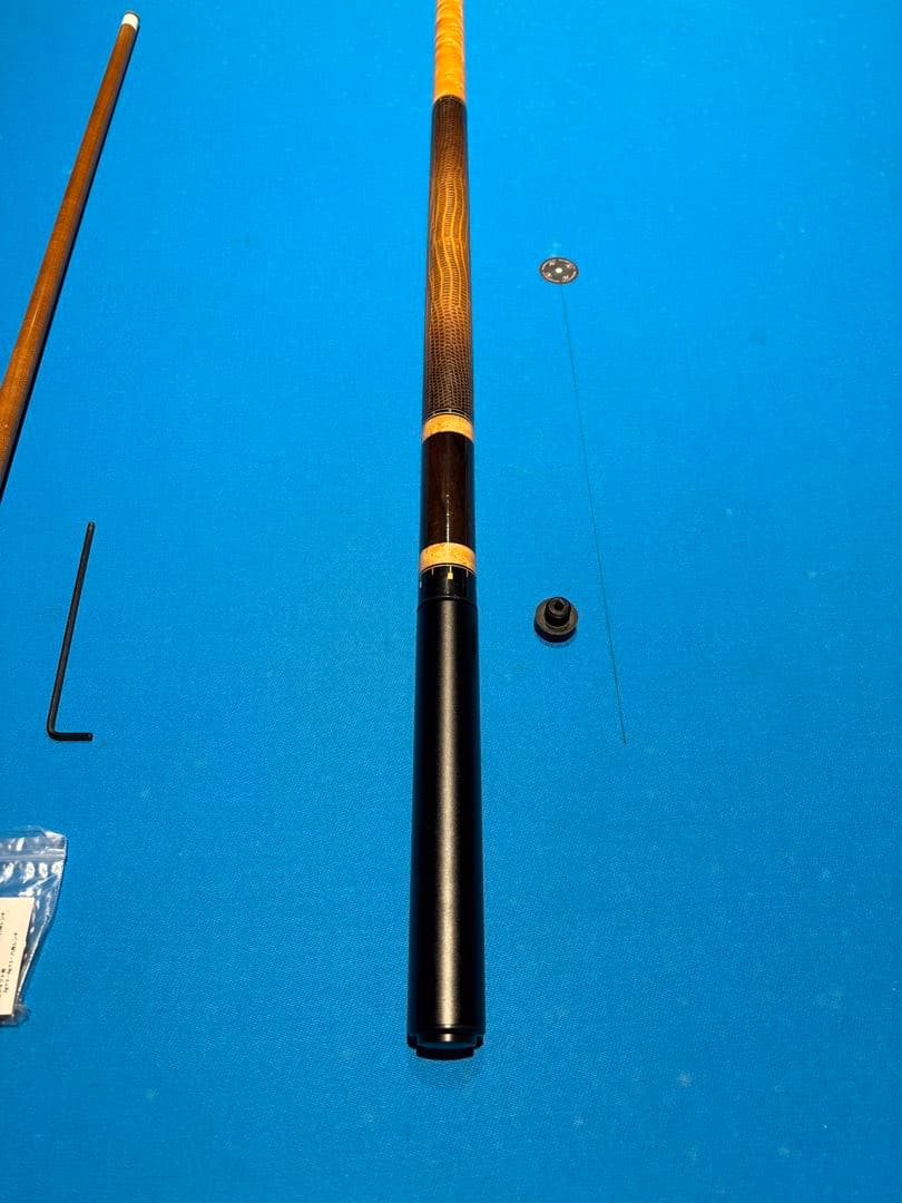 オメガDPK カスタムキュー シャフト2本、エクステ付き