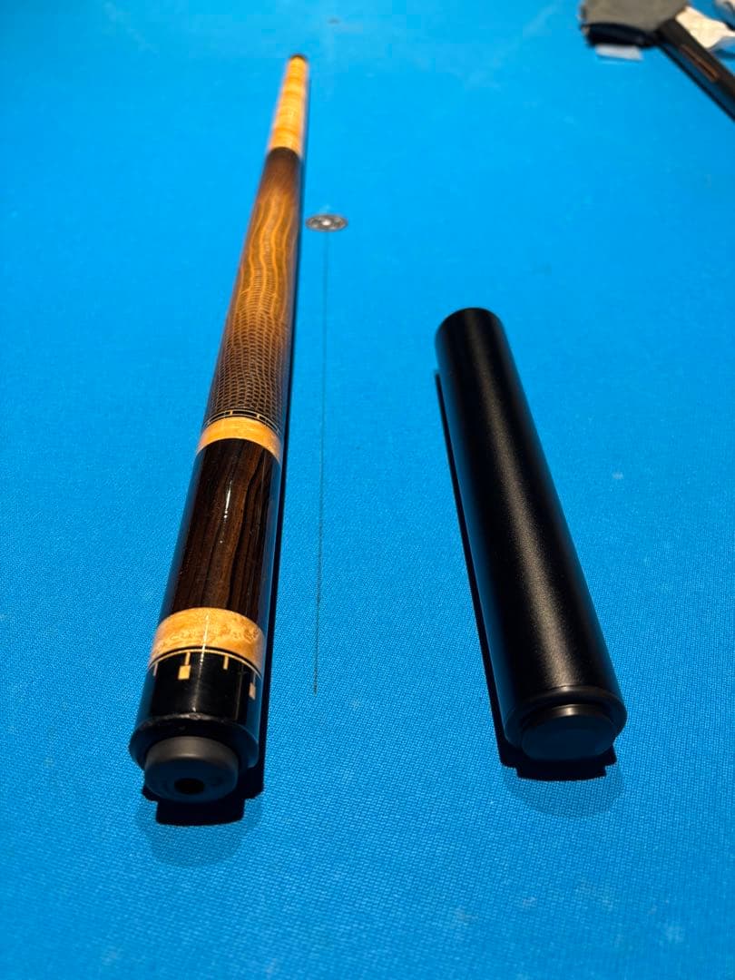 オメガDPK カスタムキュー シャフト2本、エクステ付き