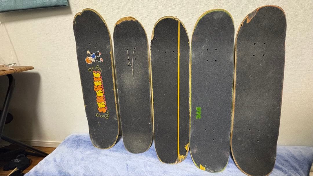 スケートボードデッキ 5枚セット
