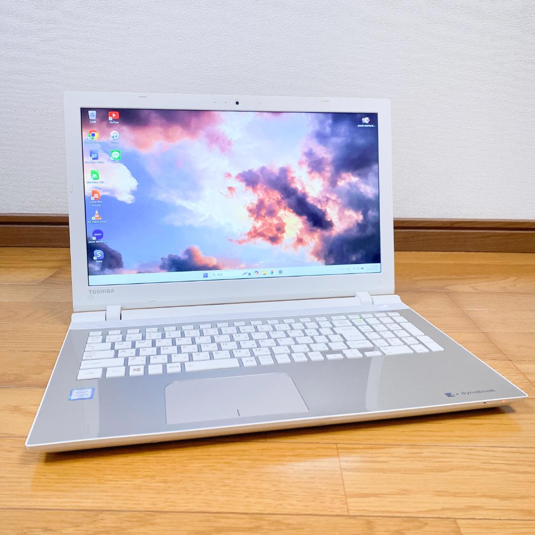 hime✨美品✨東芝ノートパソコン 第6世代i3 新品高速SSD