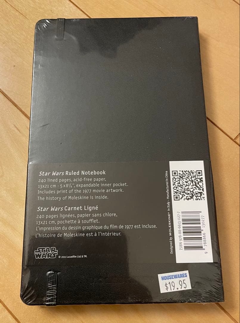 Moleskine スター・ウォーズ プレーンノート 限定版　4冊セット