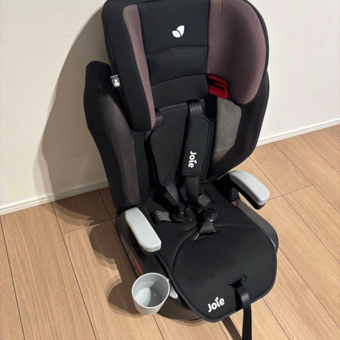 Joie チャイルドシート ブラック/グレー カップホルダー付き