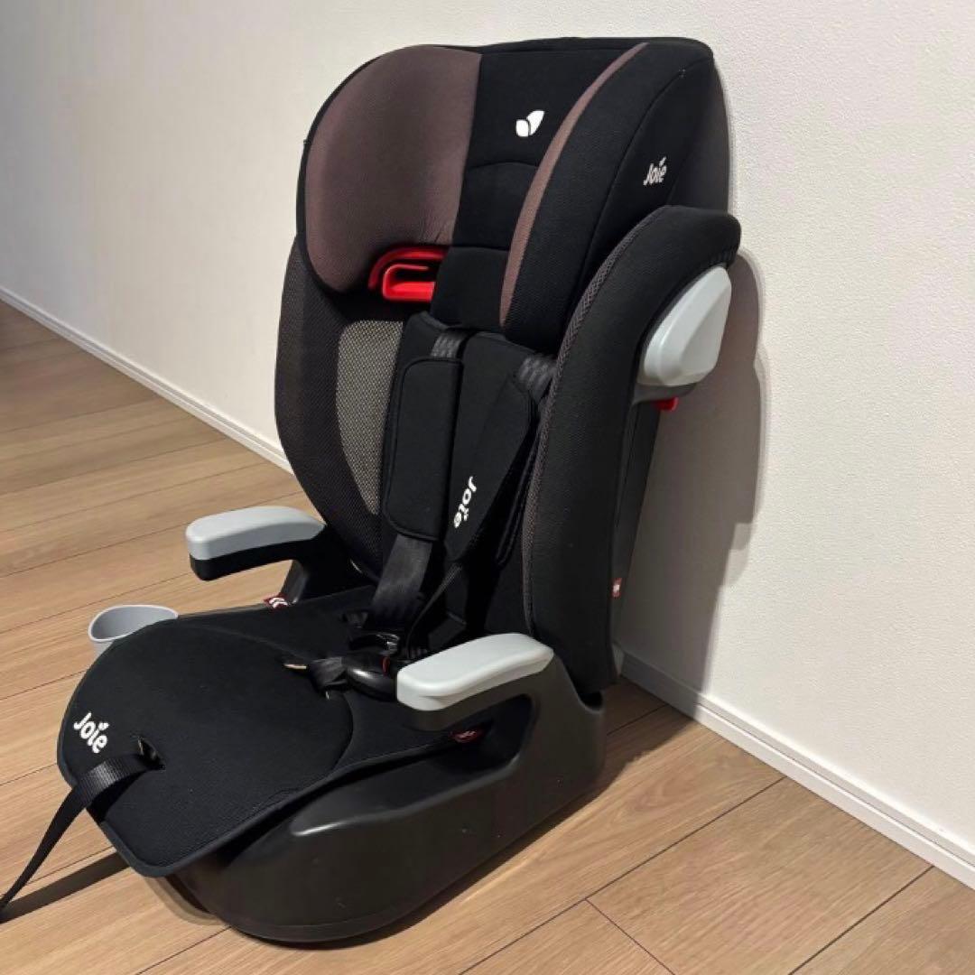 Joie チャイルドシート ブラック/グレー カップホルダー付き