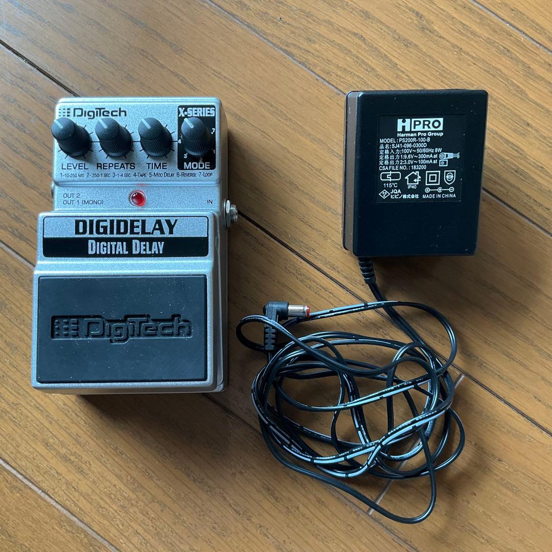 DigiTech DIGIDELAY デジタル ディレイ ペダル エフェクター